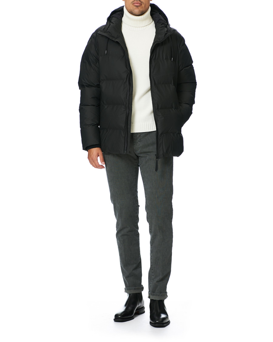 Herr | Jackor | RAINS | Waterproof Puffer Jacket Black