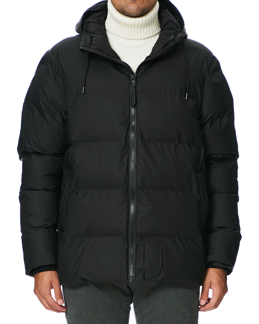 Herr | Jackor | RAINS | Waterproof Puffer Jacket Black