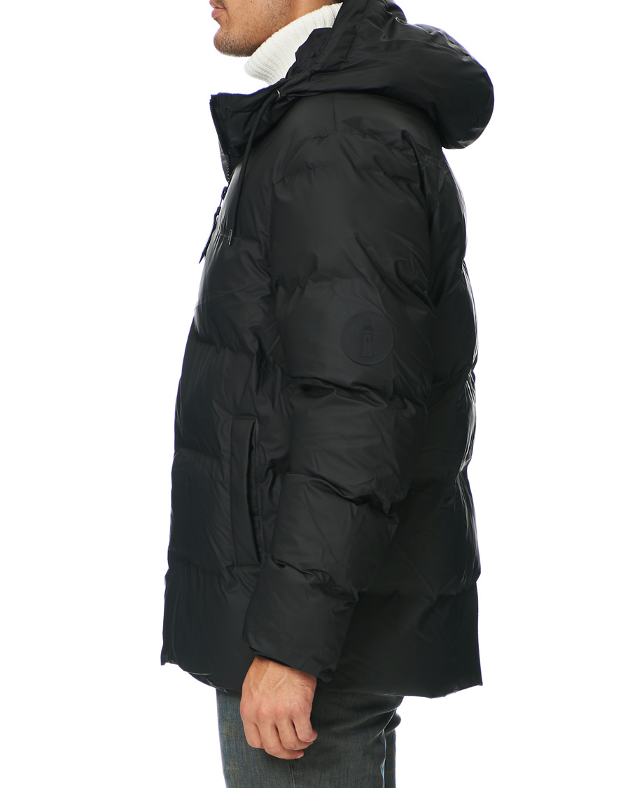Herr | Jackor | RAINS | Waterproof Puffer Jacket Black