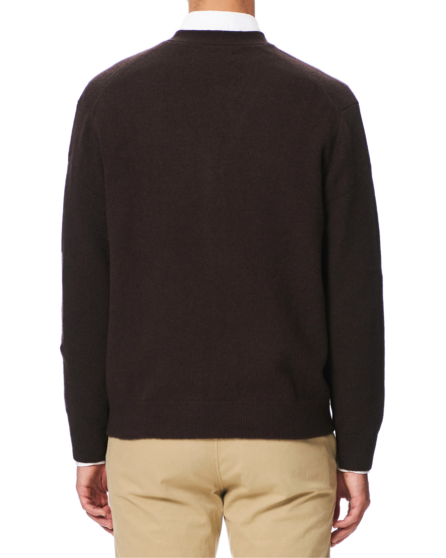 Herr | Tröjor | Samsøe Samsøe | Samsøe & Samsøe Viktor Knitted Wool Cardigan Mole