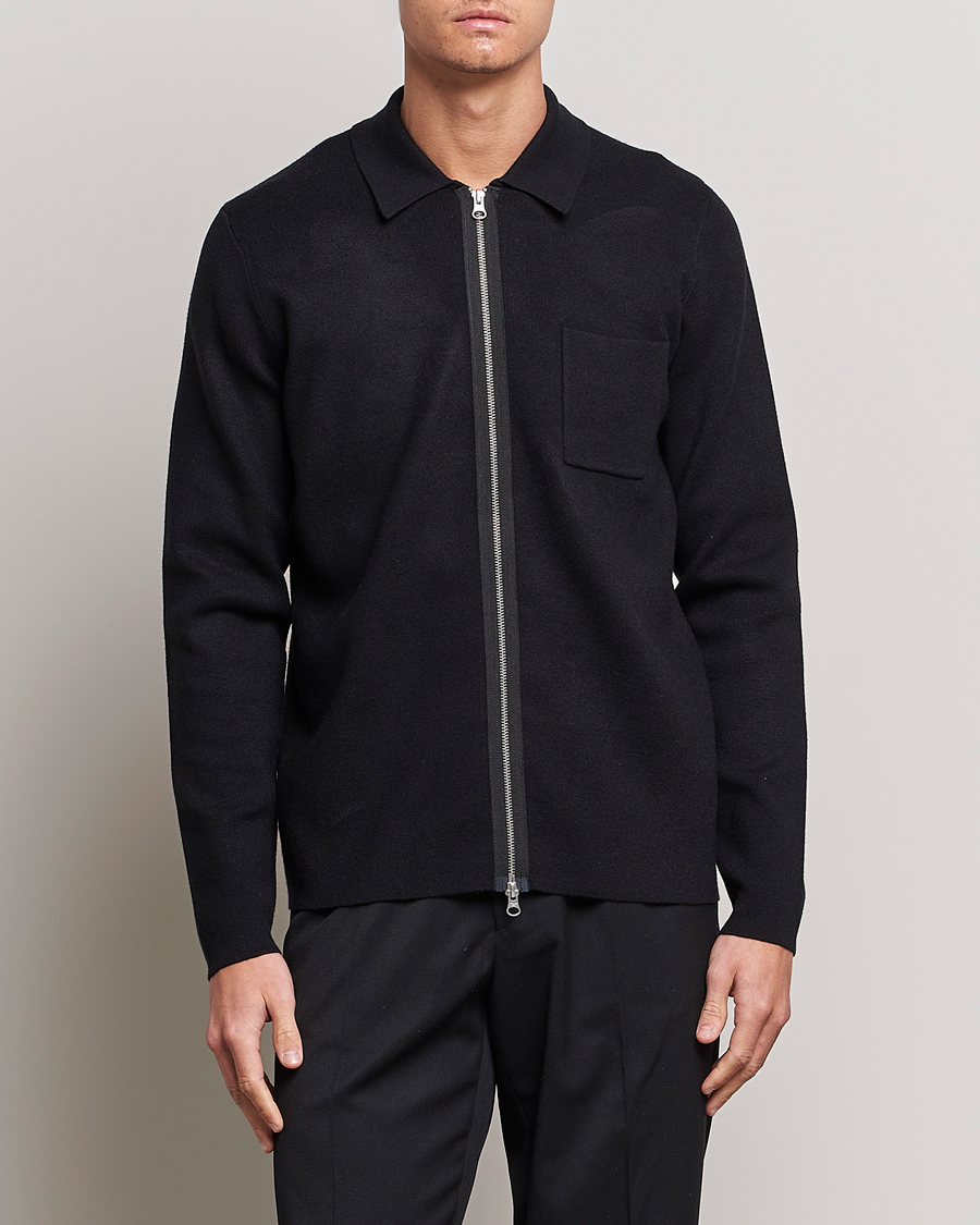 Herr | Full-zip | Samsøe Samsøe | Guna Full Zip Black