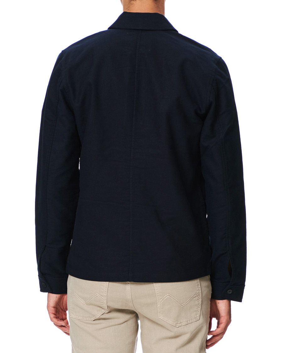 Herr | Skjortor | Samsøe Samsøe | Samsøe & Samsøe Cotton Worker Jacket Sky Captain