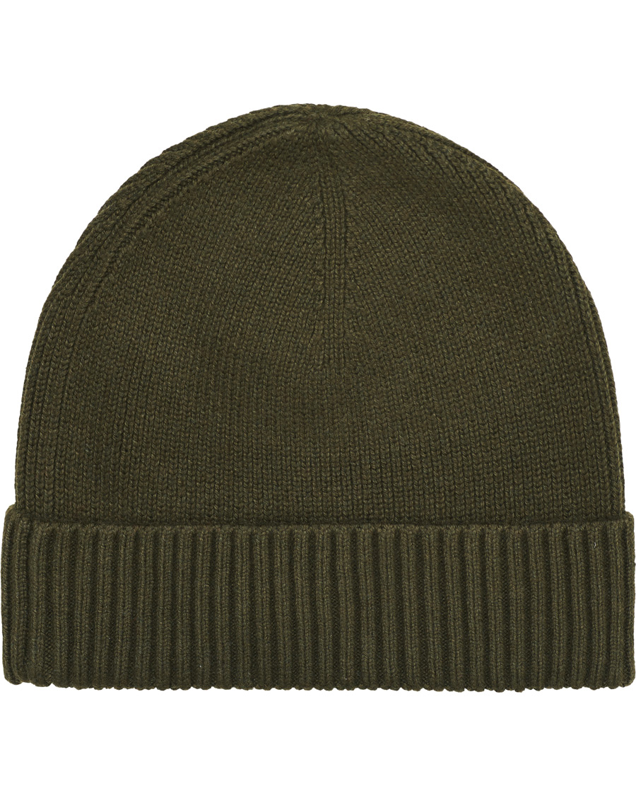 Herr | Tommy Hilfiger Pima Cotton Beanie Green | Tommy Hilfiger | Pima Cotton Beanie Green