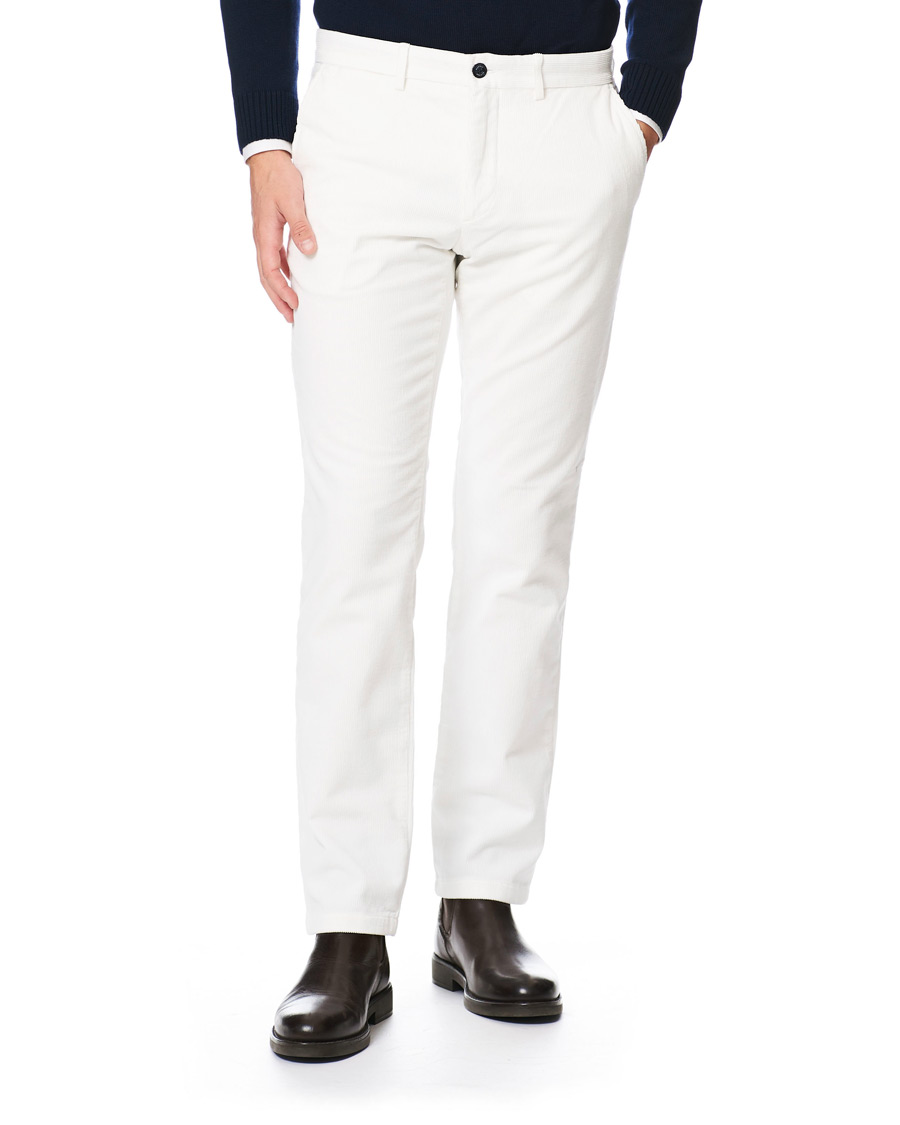 Herr | Byxor | Tommy Hilfiger | Denton Corduroy Trousers Ivory