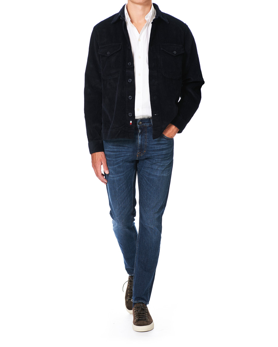 Herr | Skjortor | Tommy Hilfiger | Corduroy Overshirt Desert Sky