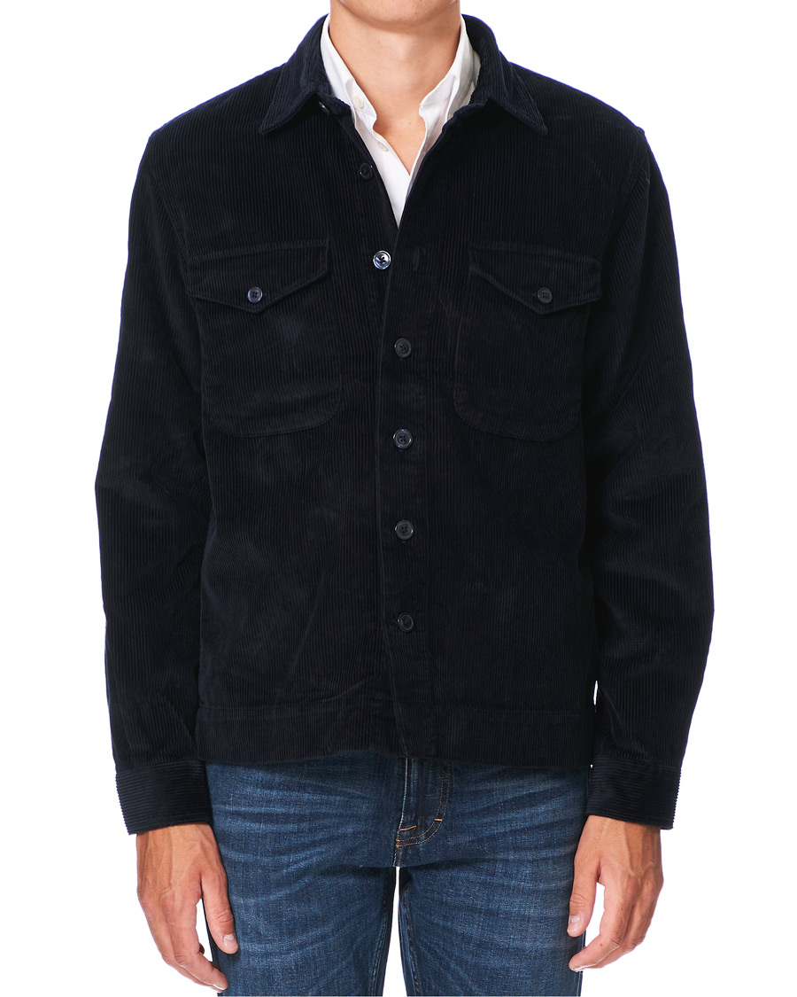Herr | Skjortor | Tommy Hilfiger | Corduroy Overshirt Desert Sky