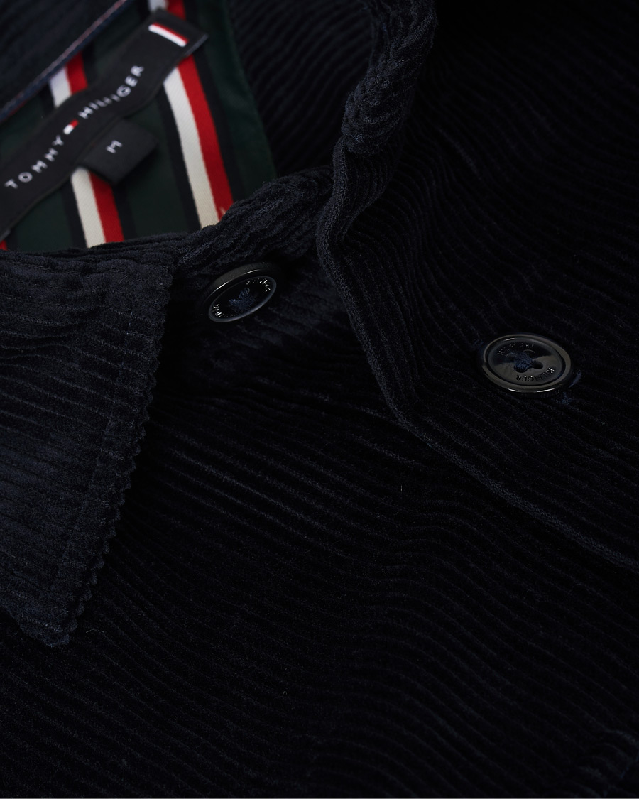 Herr | Skjortor | Tommy Hilfiger | Corduroy Overshirt Desert Sky