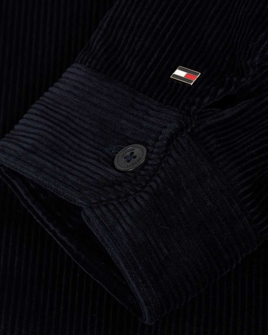 Herr | Skjortor | Tommy Hilfiger | Corduroy Overshirt Desert Sky