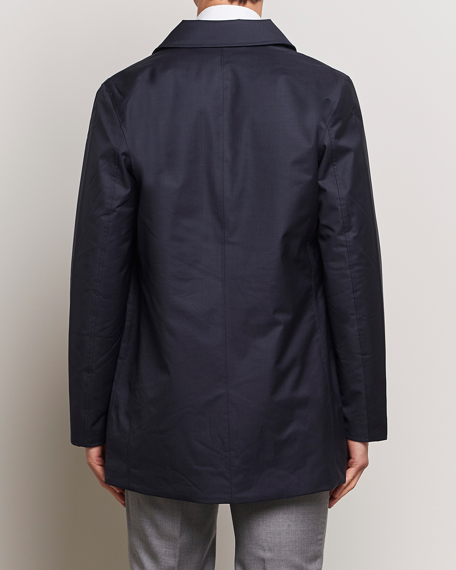 Herr | Jackor | UBR | Regulator Coat Savile Dark Navy Wool