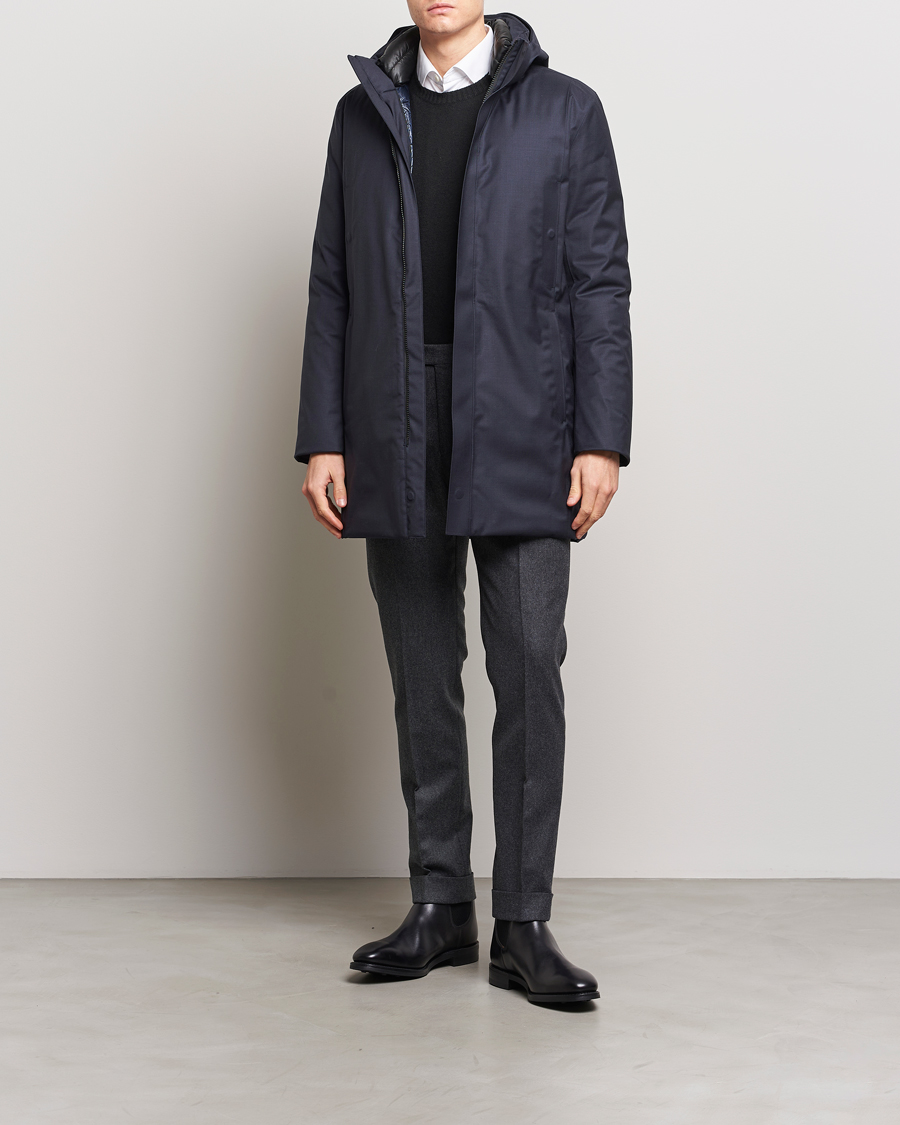 Herr | Jackor | UBR | Redox Parka Savile X Dark Navy Wool