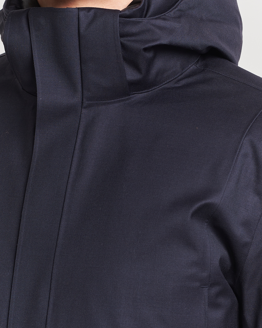 Herr | Jackor | UBR | Redox Parka Savile X Dark Navy Wool