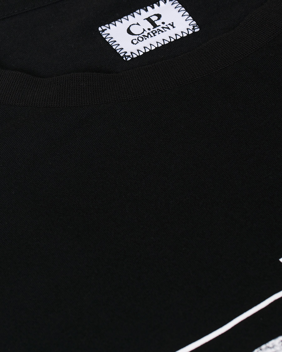 Herr | T-Shirts | C.P. Company | Urban Protection Logo Tee Black
