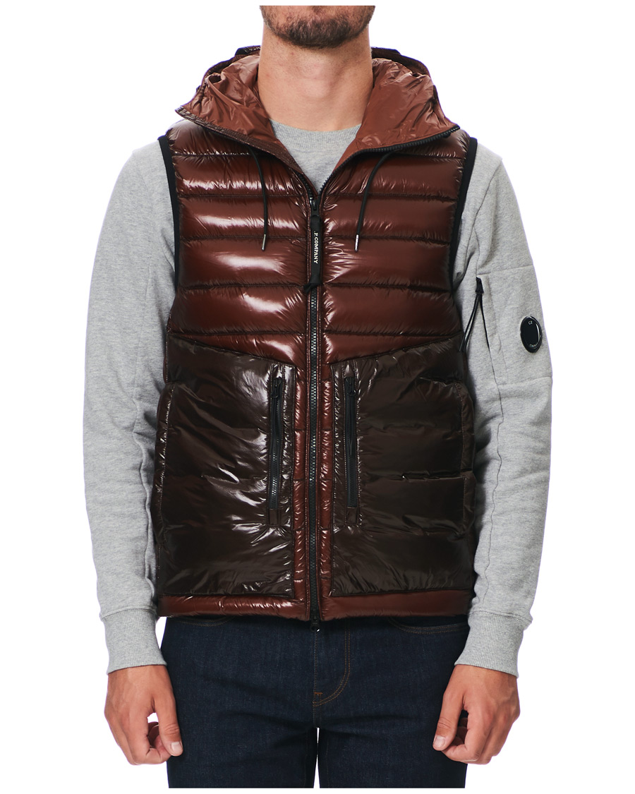 Herr | Jackor | C.P. Company | DD Shell Down Vest Cinnamon