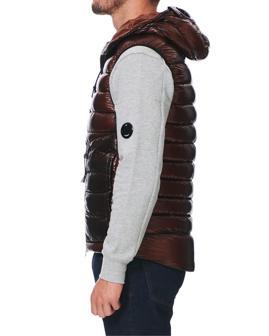 Herr | Jackor | C.P. Company | DD Shell Down Vest Cinnamon
