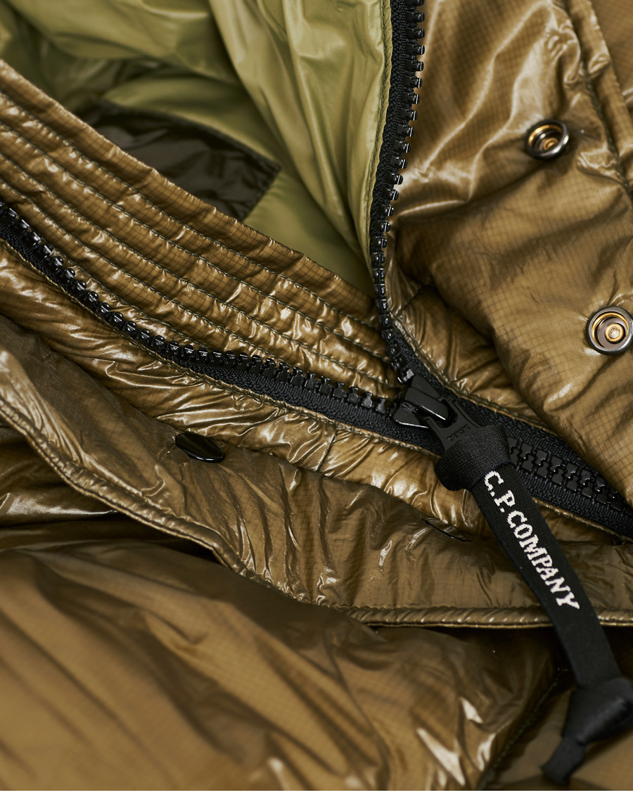 Herr | Jackor | C.P. Company | DD Shell Puffer Jacket Olive