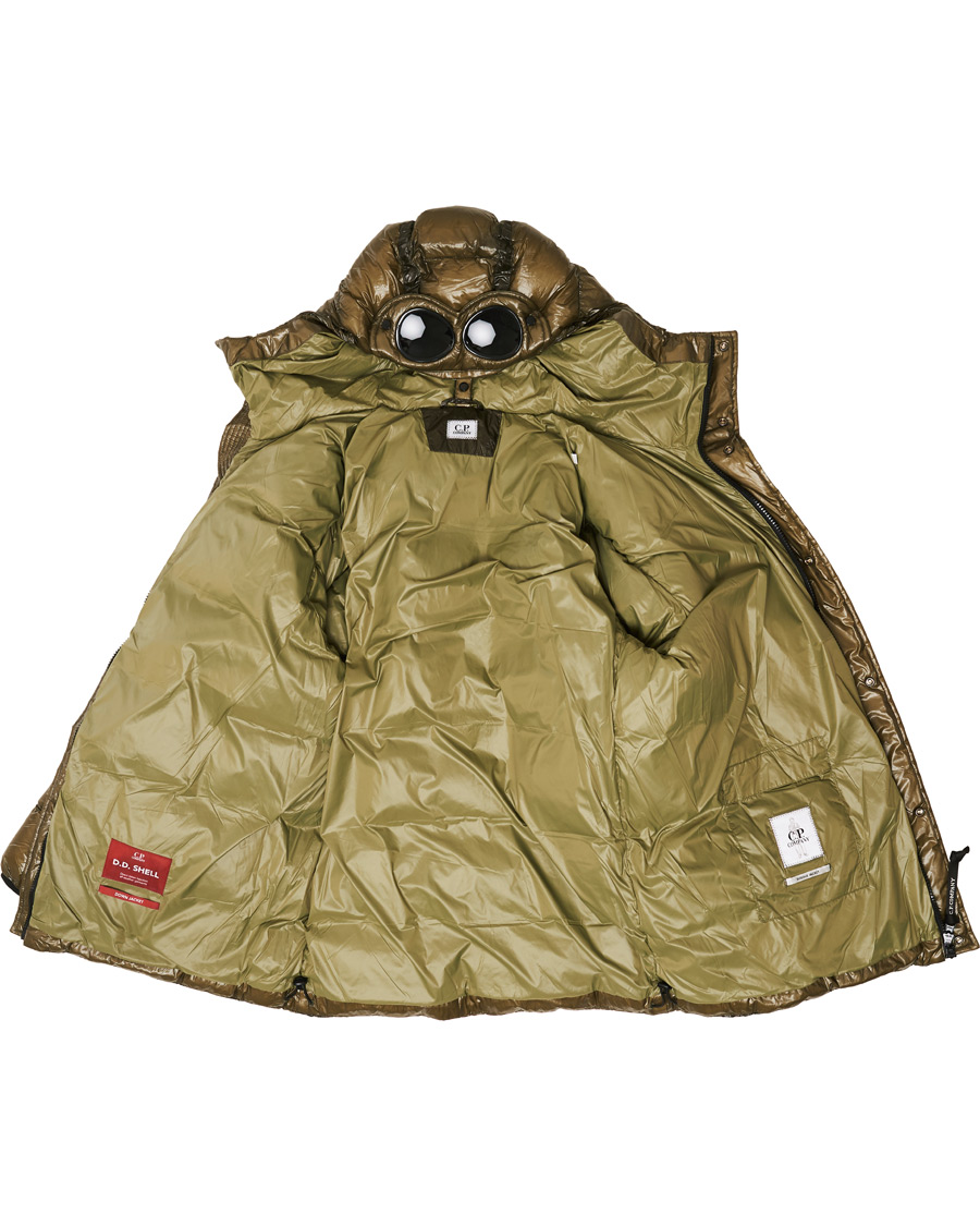 Herr | Jackor | C.P. Company | DD Shell Puffer Jacket Olive