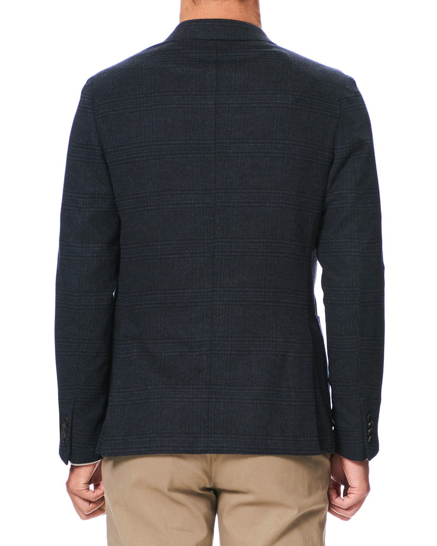 Herr | Kavajer | Z Zegna | Deconstructed Wool Blazer Navy Blue