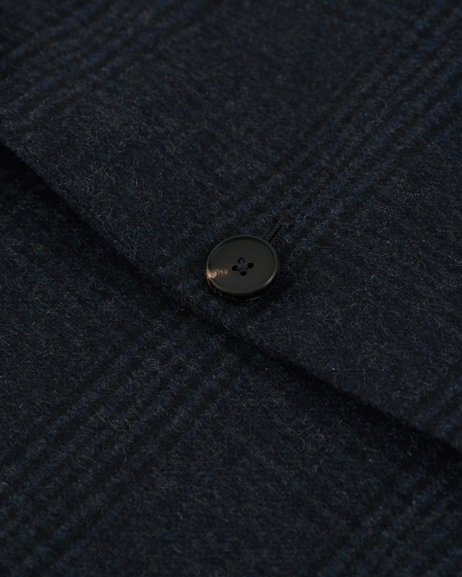 Herr | Kavajer | Z Zegna | Deconstructed Wool Blazer Navy Blue