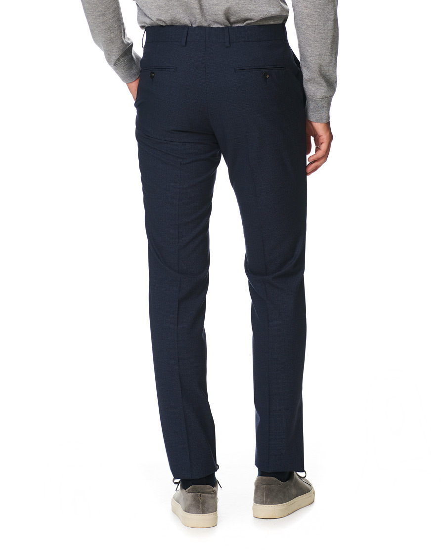 Herr | Kostymer | Z Zegna | Slim Fit Tropical Wool Suit Navy Blue