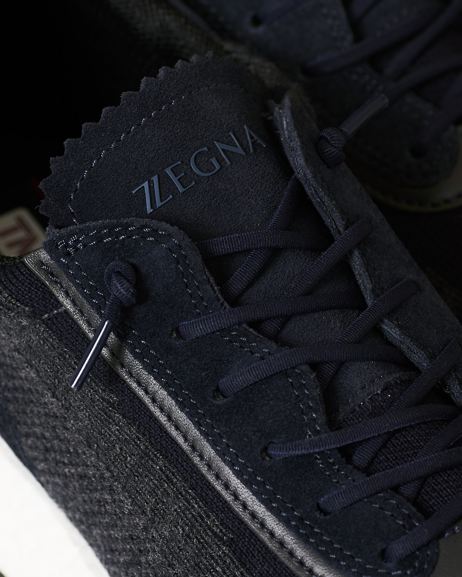 Herr | Z Zegna Piuma Running Sneaker Navy | Z Zegna | Piuma Running Sneaker Navy