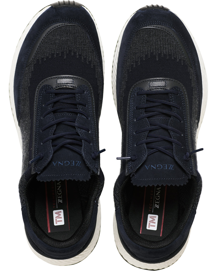 Herr | Z Zegna Piuma Running Sneaker Navy | Z Zegna | Piuma Running Sneaker Navy