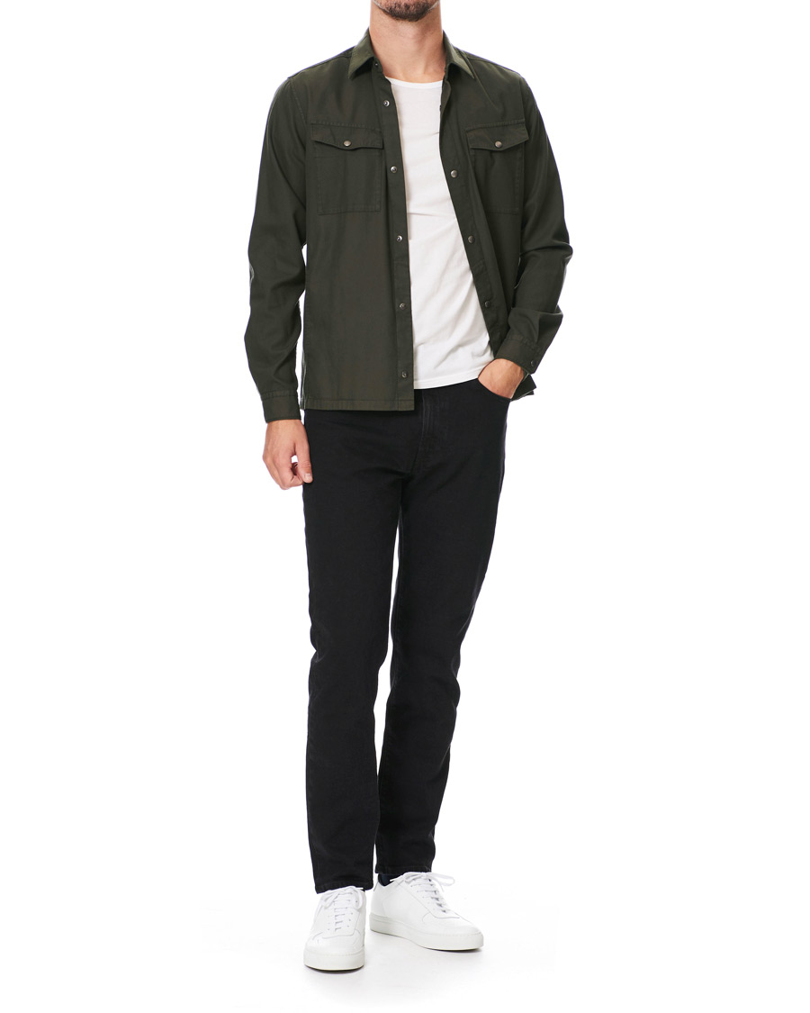 Herr | Skjortor | Z Zegna | Soft Tencel Overshirt Green