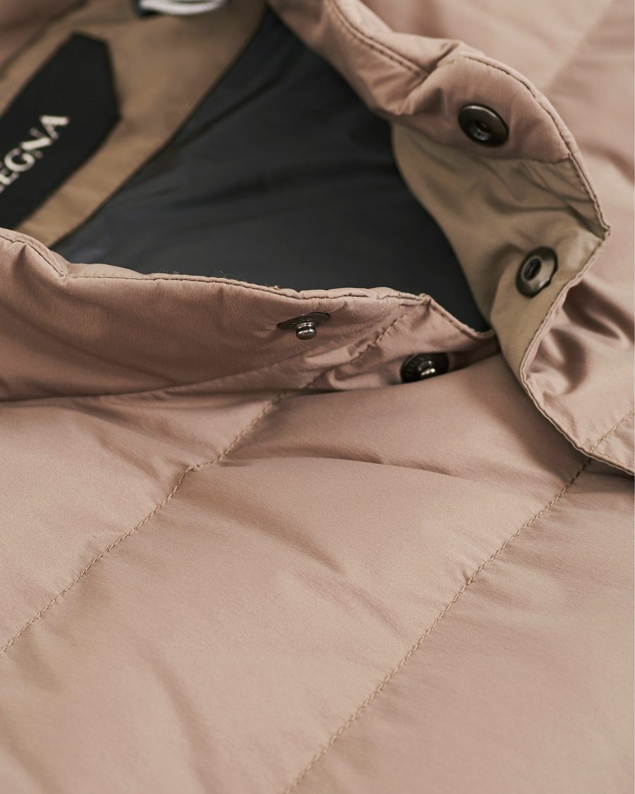 Herr | Jackor | Z Zegna | Stretch Nylon Vest Light Grey