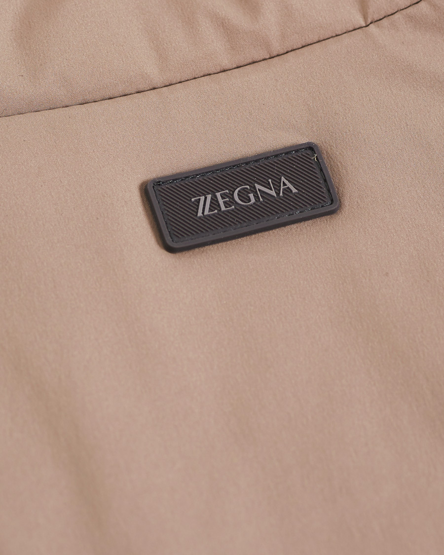 Herr | Jackor | Z Zegna | Stretch Nylon Vest Light Grey