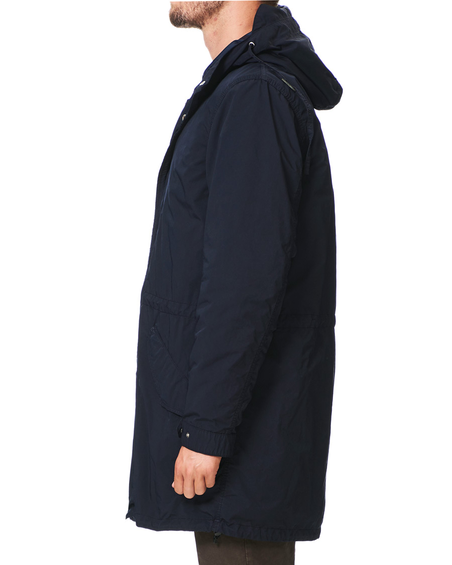 Herr | Jackor | Aspesi | Parkattone Garment Dyed Parka Navy