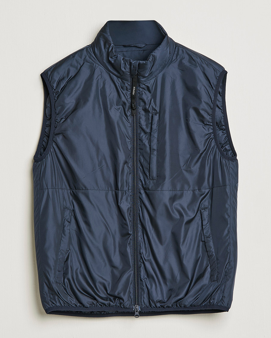 Herr | Jackor | Aspesi | Jil Padded Vest Navy