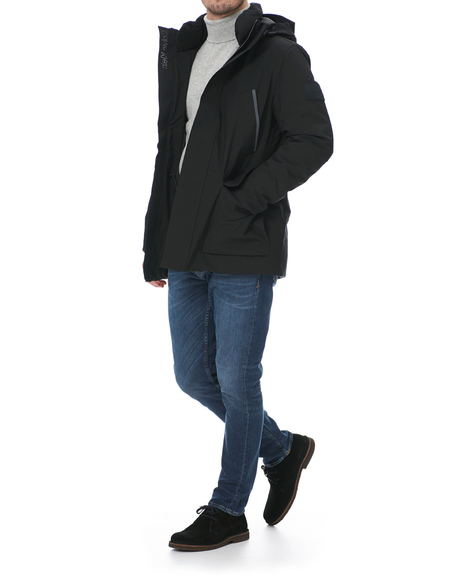 Herr | Jackor | Calvin Klein | Premium Canvas Technical Parka Black