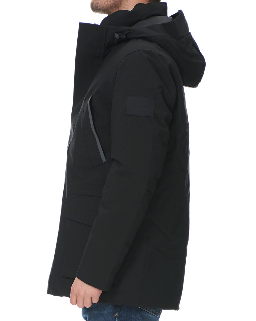 Herr | Jackor | Calvin Klein | Premium Canvas Technical Parka Black