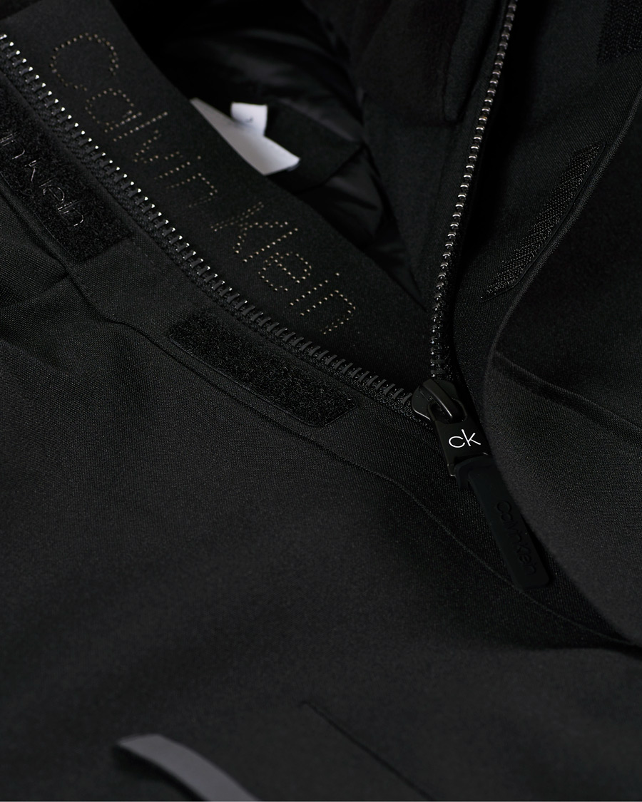 Herr | Jackor | Calvin Klein | Premium Canvas Technical Parka Black