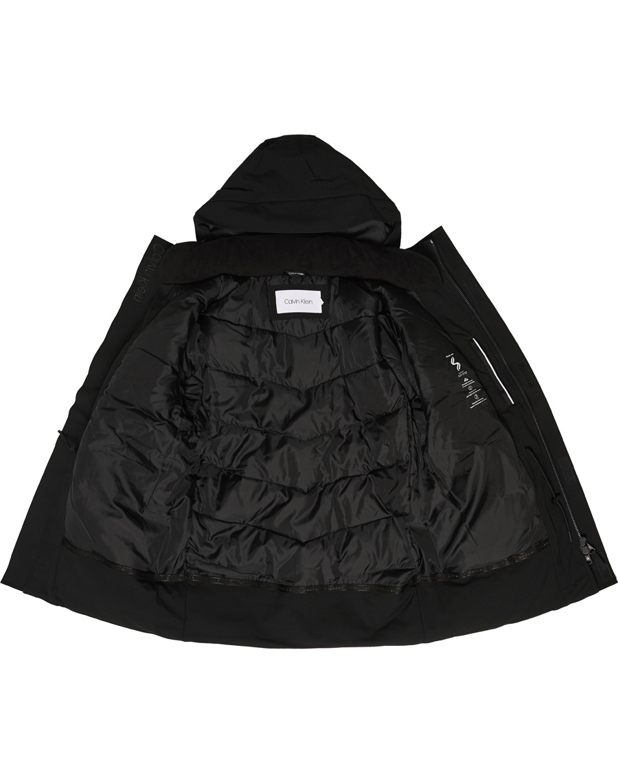 Herr | Jackor | Calvin Klein | Premium Canvas Technical Parka Black