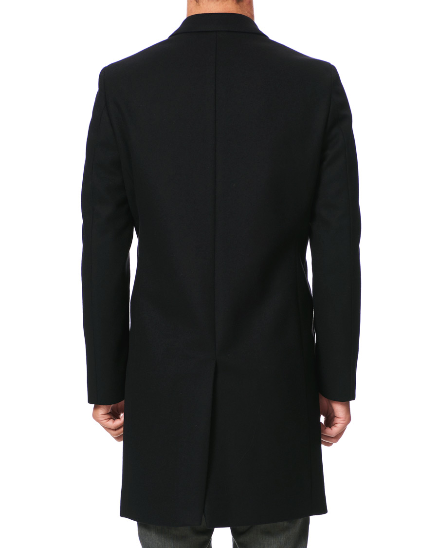 Herr | Jackor | Calvin Klein | Wool/Cashmere Coat Black