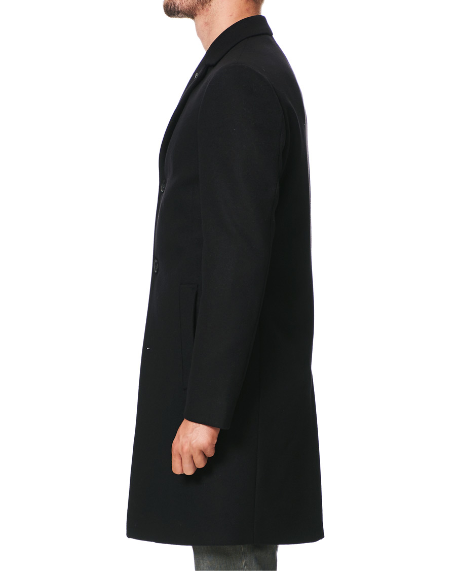 Herr | Jackor | Calvin Klein | Wool/Cashmere Coat Black