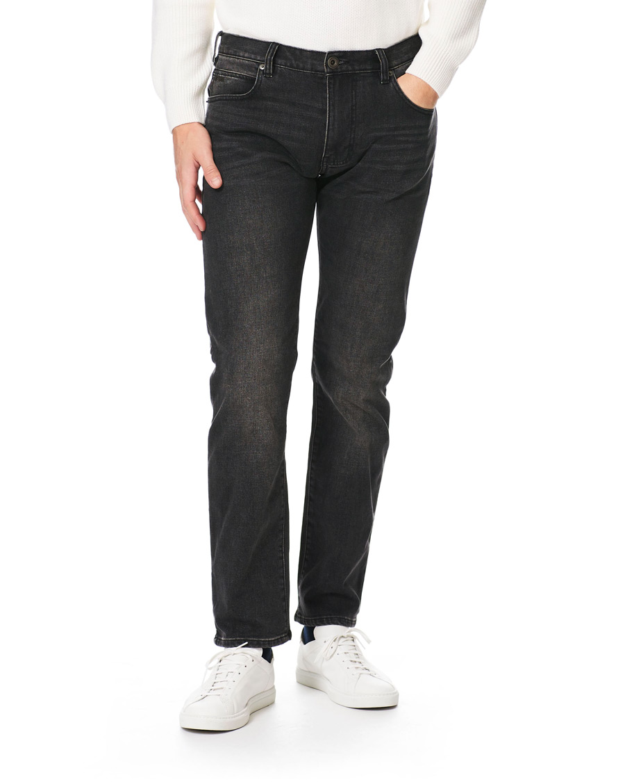 Herr | Jeans | Emporio Armani | Regular Fit Jeans Washed Black