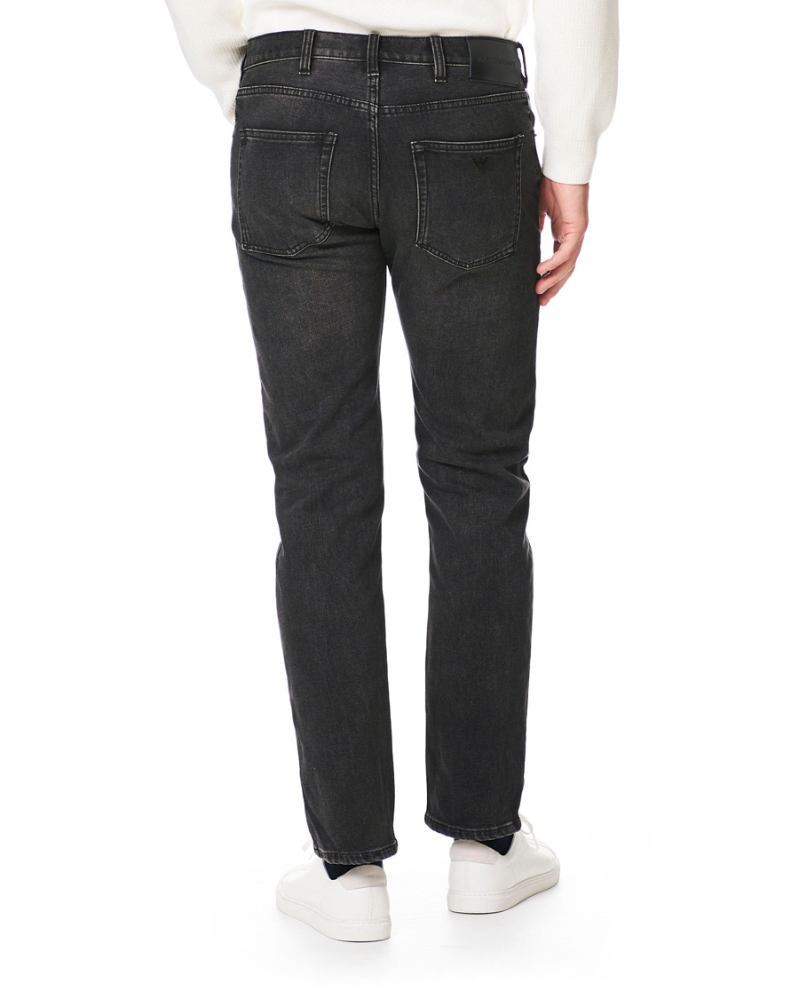 Herr | Jeans | Emporio Armani | Regular Fit Jeans Washed Black
