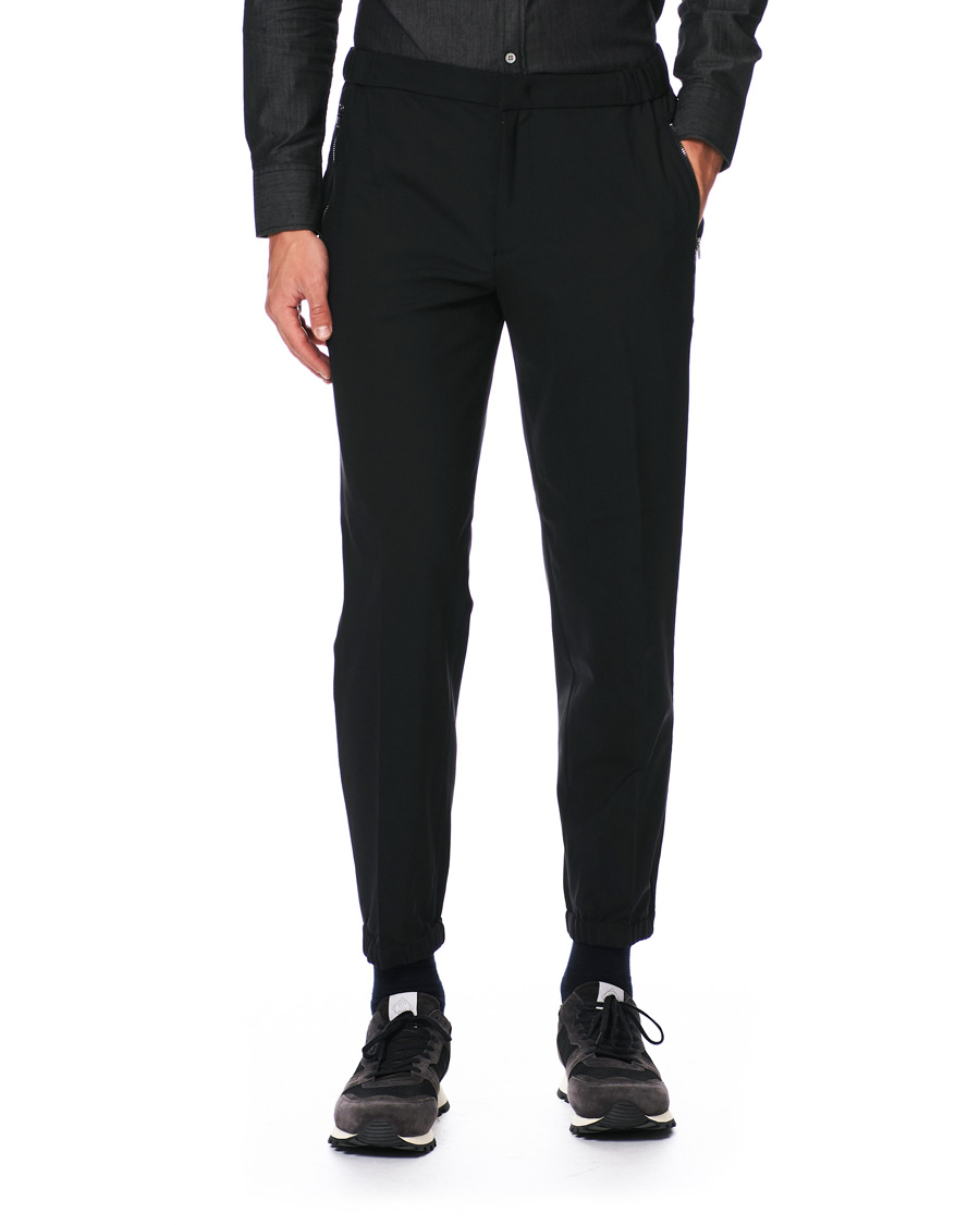 Herr | Byxor | Emporio Armani | Virgin Wool Trousers Black