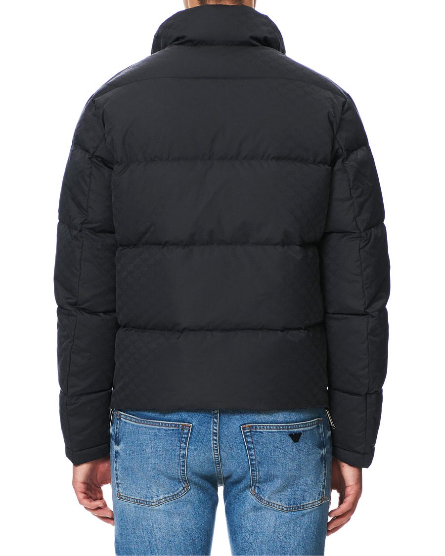 Herr | Jackor | Emporio Armani | Tonal Logo Down Jacket Navy