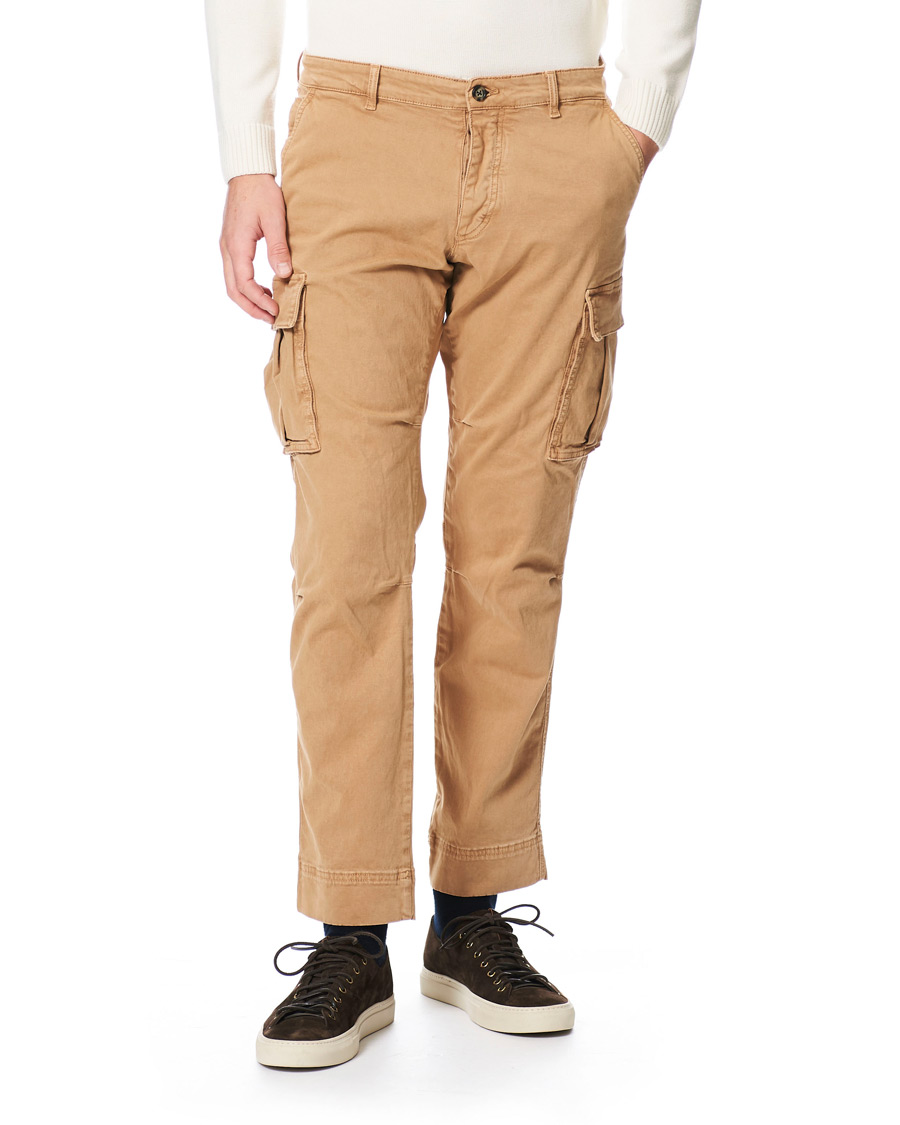 Herr | Byxor | GANT | Regular Fit Cargo Pants Warm Khaki