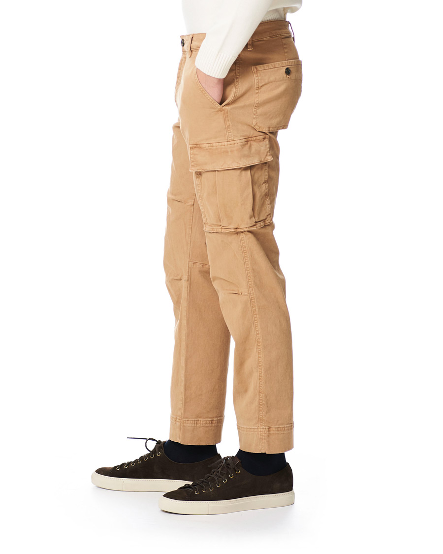 Herr | Byxor | GANT | Regular Fit Cargo Pants Warm Khaki
