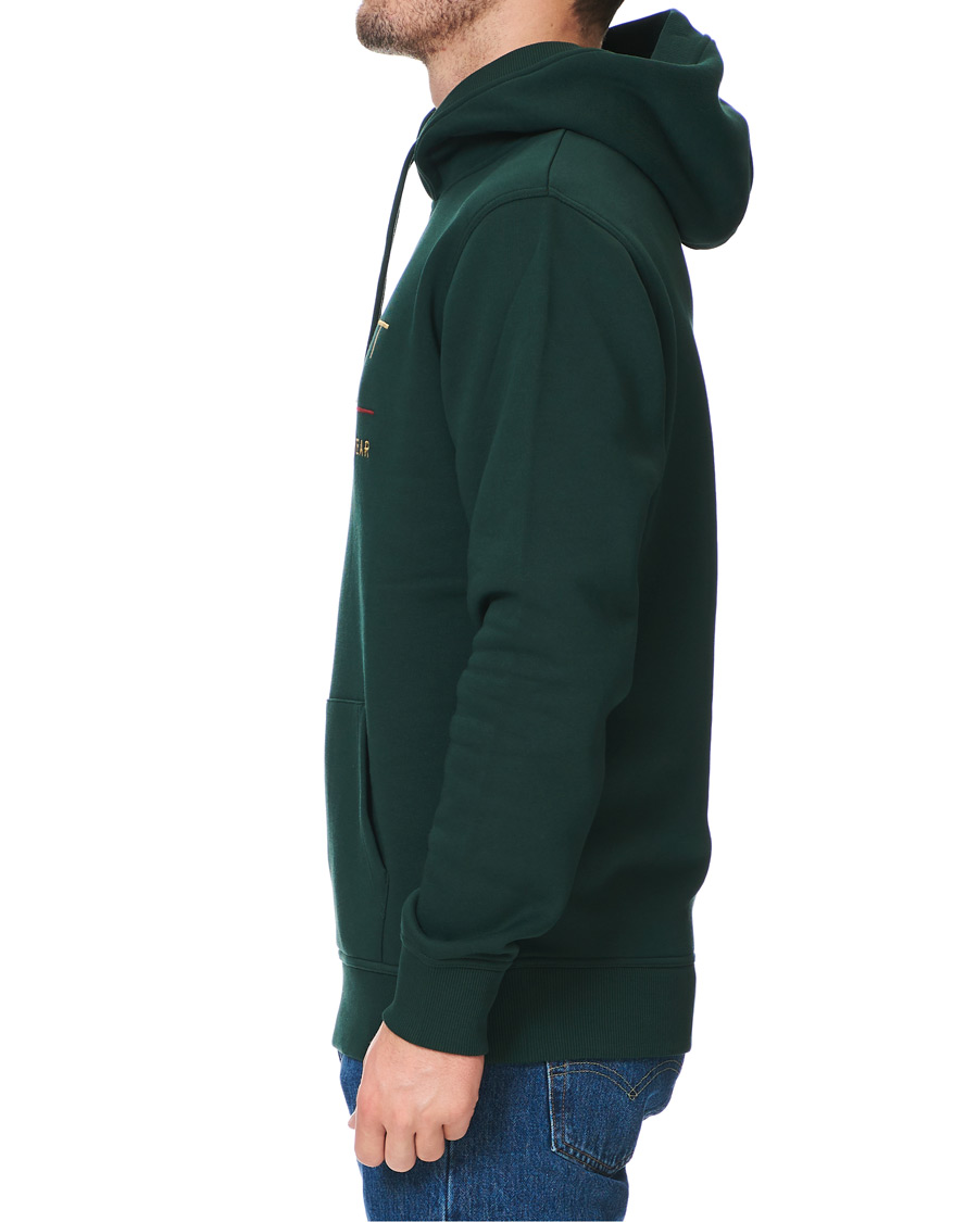 Herr | Tröjor | GANT | Archive Shield Hoodie Tartan Green