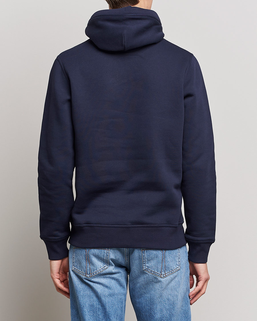 Herr | Tröjor | GANT | Archive Shield Hoodie Evening Blue