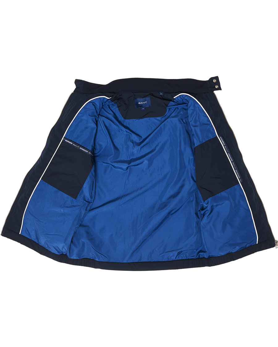 Herr | Jackor | GANT | The Quilted Windcheater Evening Blue
