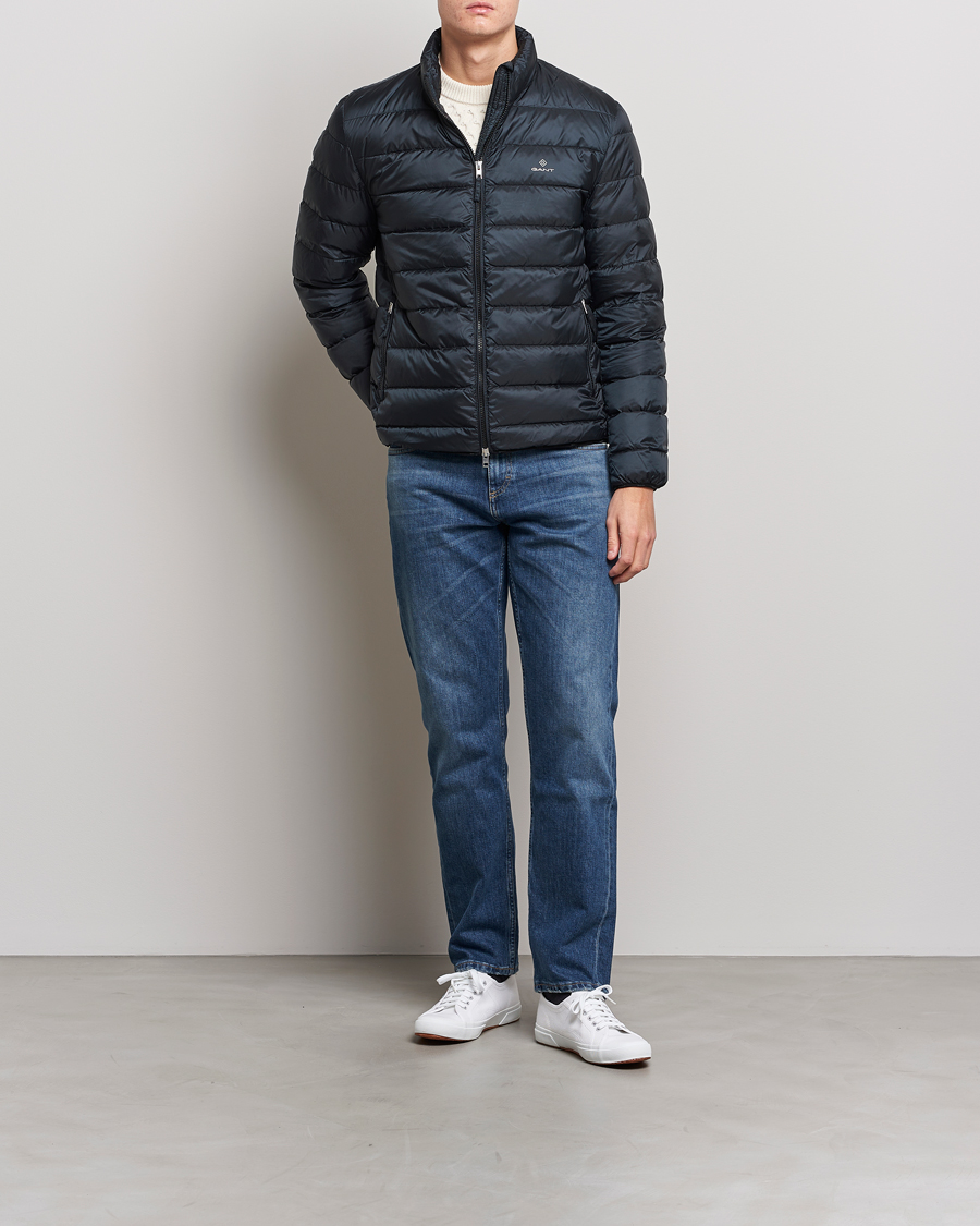 Herr | Jackor | GANT | The Light Down Jacket Black