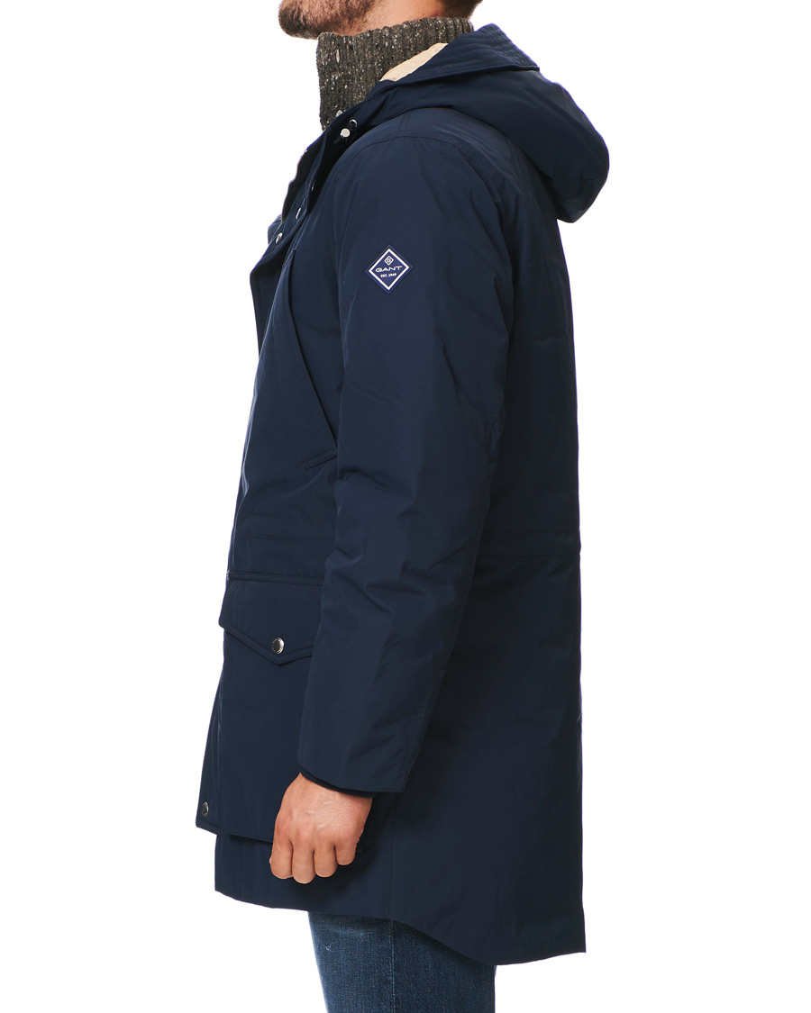Herr | Jackor | GANT | The Everyday Parka Marine