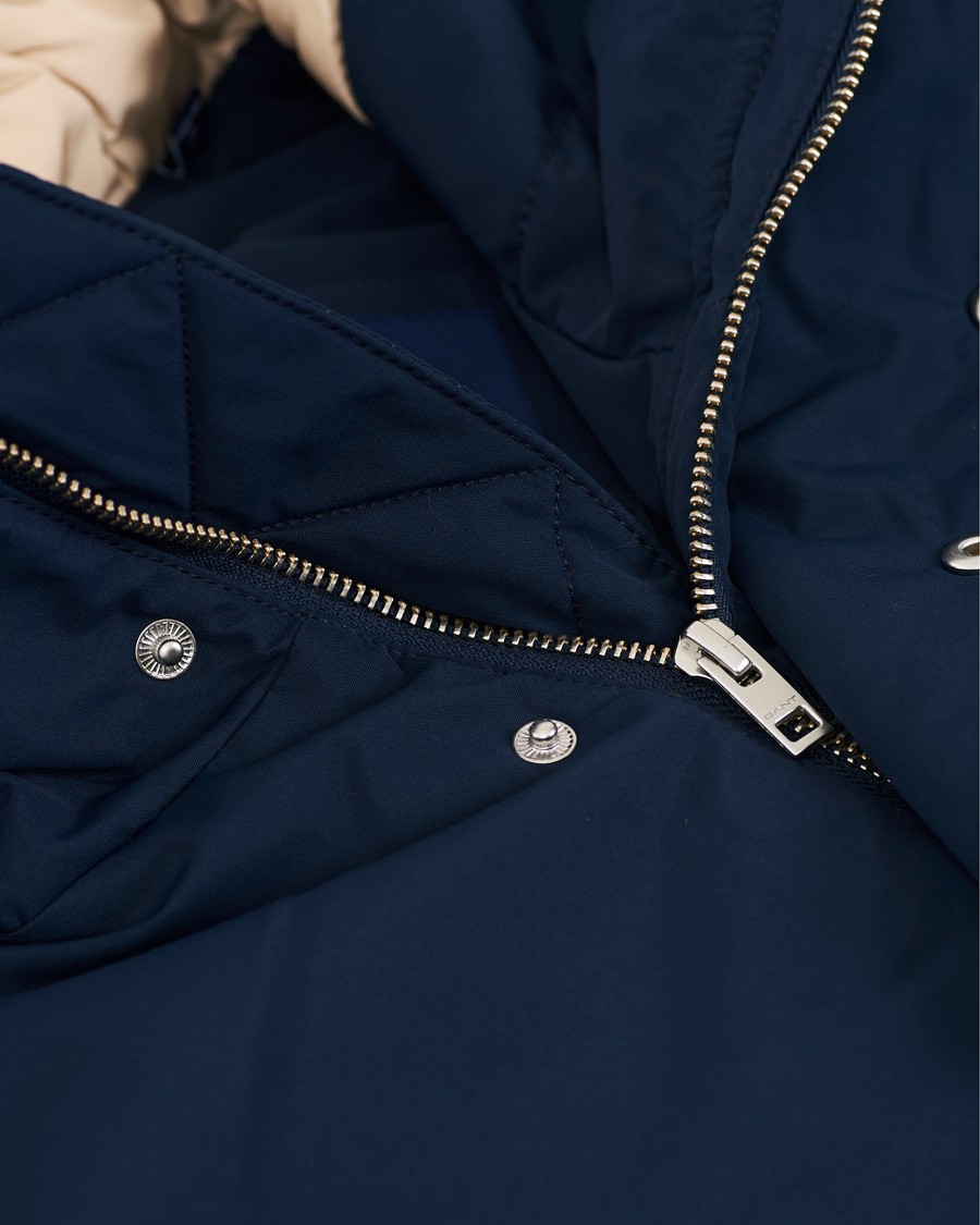 Herr | Jackor | GANT | The Everyday Parka Marine