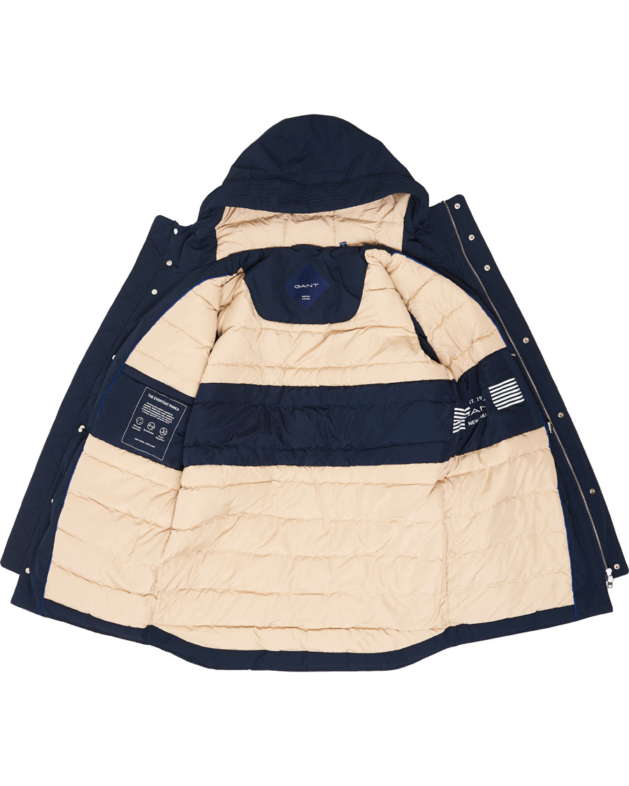 Herr | Jackor | GANT | The Everyday Parka Marine