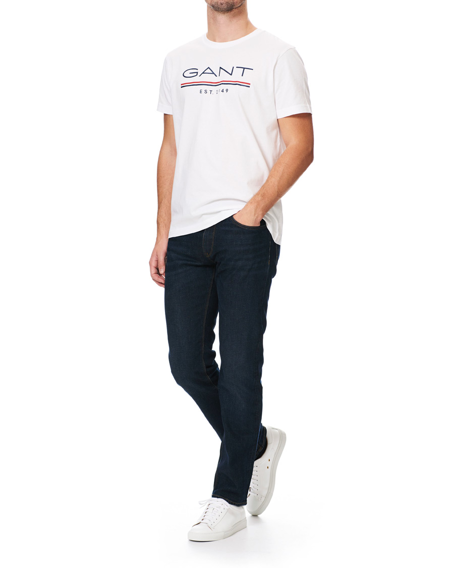 Herr | T-Shirts | GANT | 1949 Logo Tee White